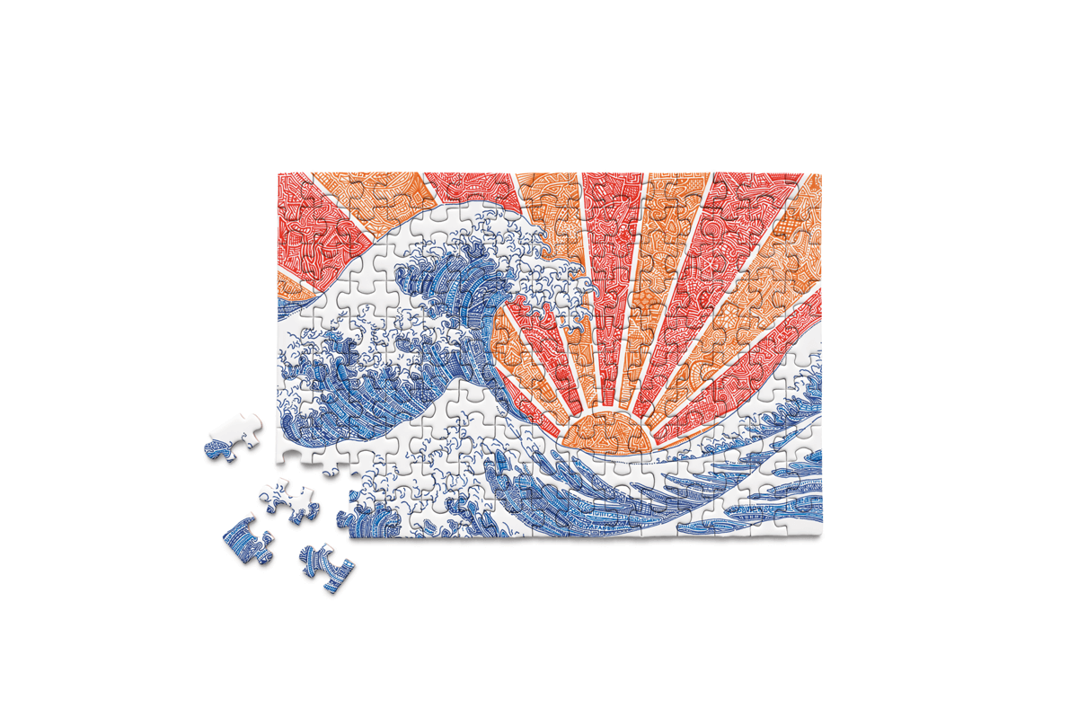 Off California, 150-piece mini puzzle, Micro Puzzles