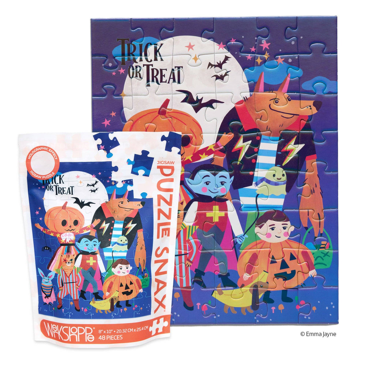 Trick Or Treat, 48-piece kids' puzzle, WerkShoppe