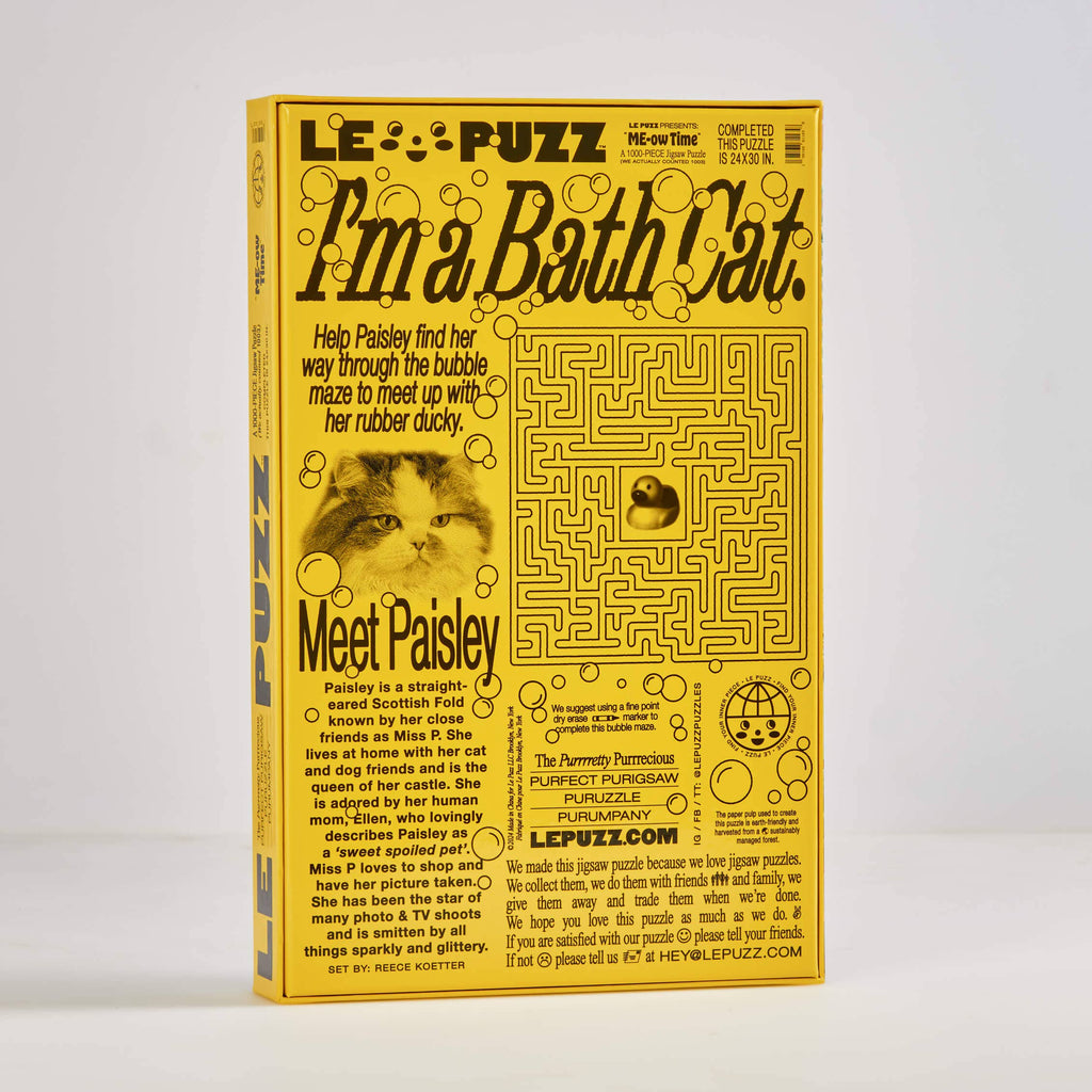 ME-ow Time, 1000-piece puzzle, Le Puzz
