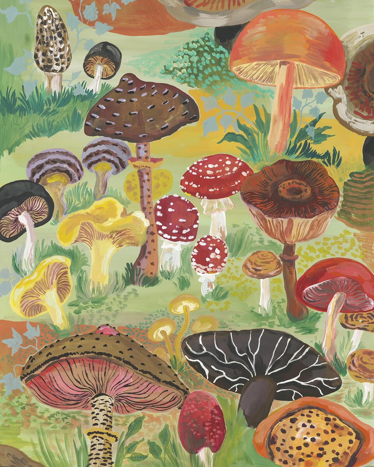 Mushrooms, 1000-piece puzzle, Artisan Puzzles