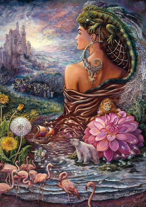 The Untold Story, 1000-piece glitter puzzle, Buffalo Games