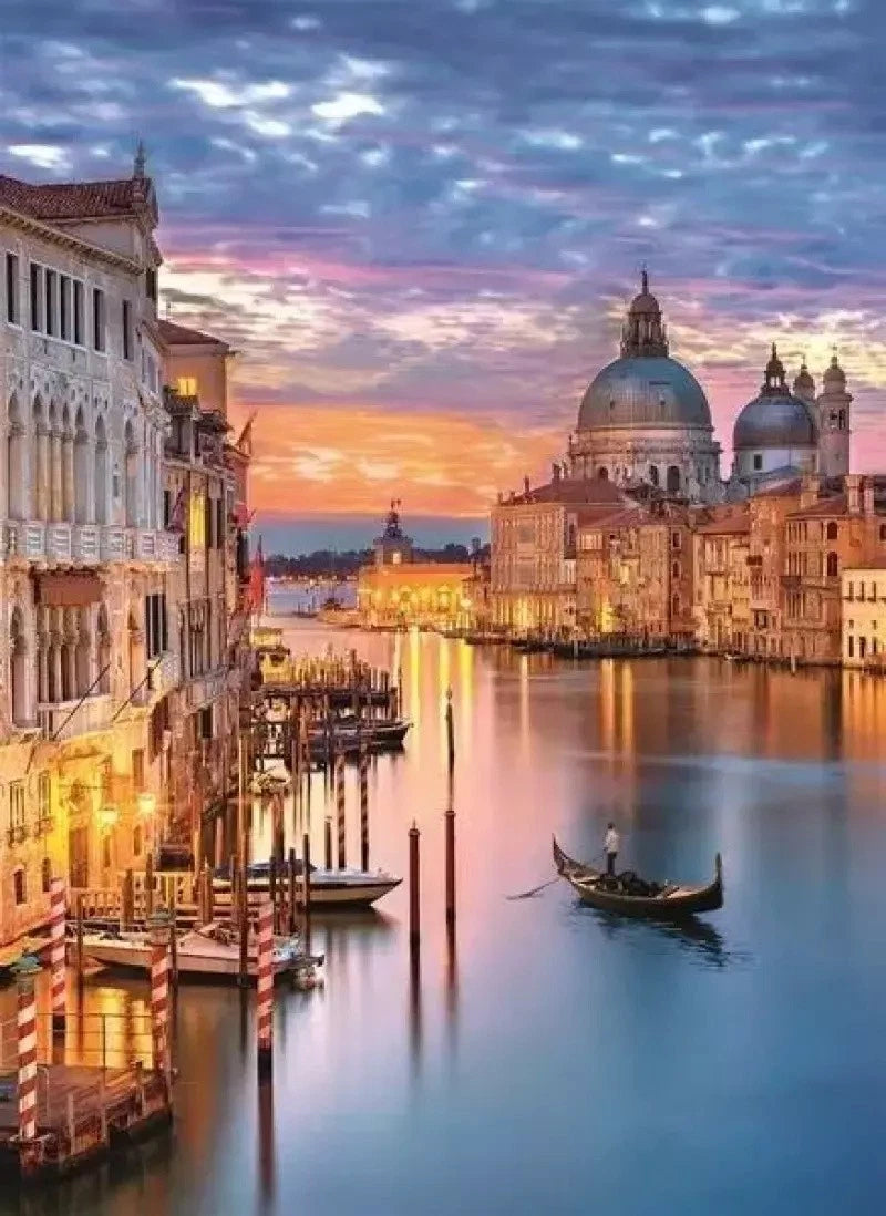 Lighting Venice, 1000-piece puzzle, Clementoni