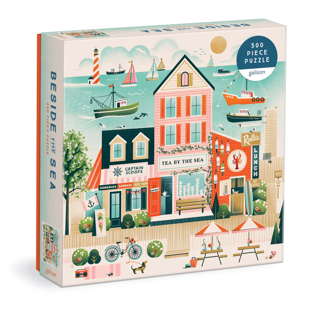 Beside the Sea, 500-piece puzzle, Galison