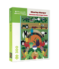 Gorman Heritage Farm - Charley Harper, 300-piece puzzle, Pomegranate