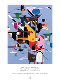 Charley Harper Puzzle Set, 2 double-sided 120-piece puzzles, Pomegranate