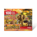 Safari, 100-piece giant kids' puzzle, Melissa and Doug