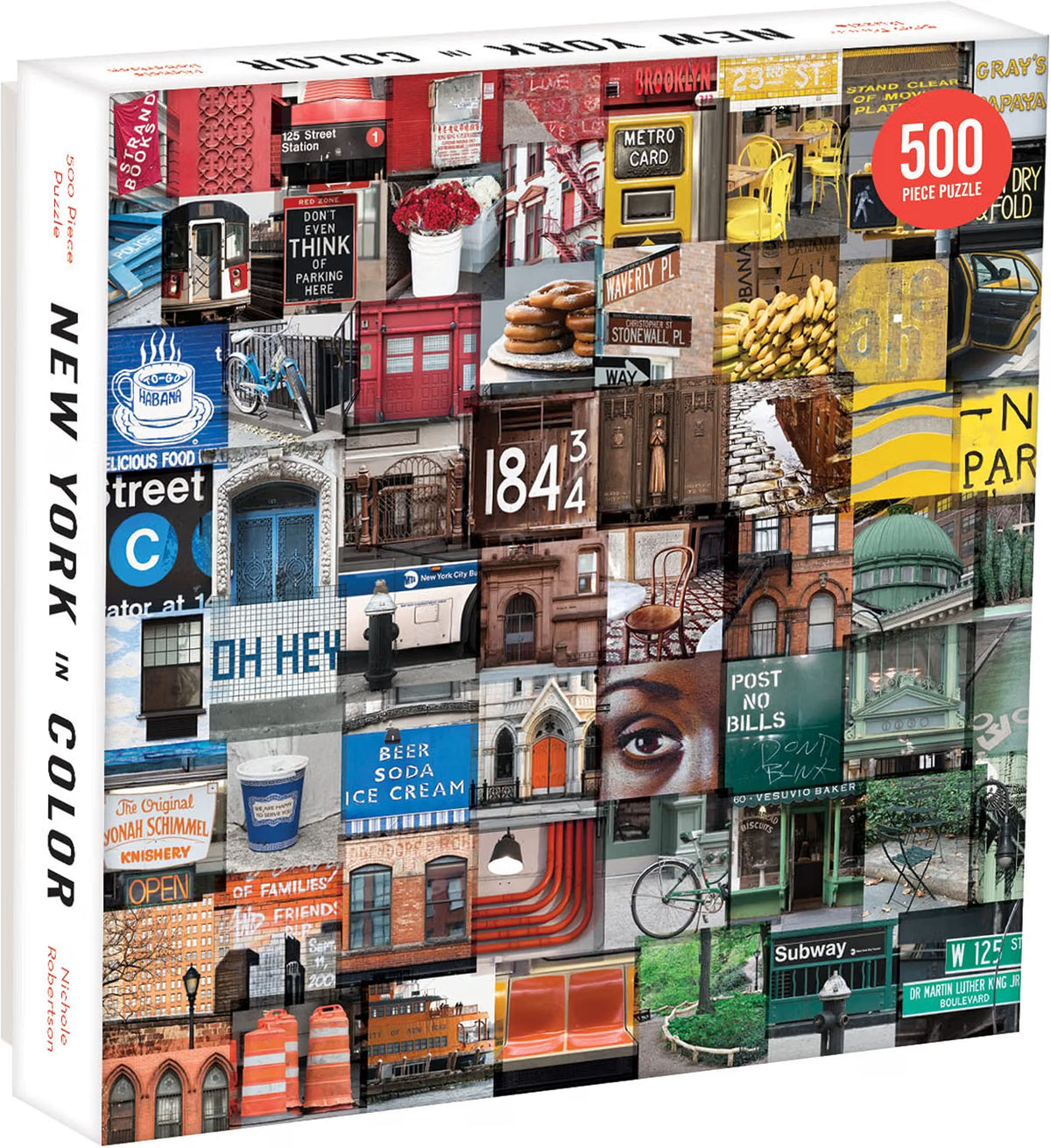 New York in Color, 500-piece puzzle, Galison