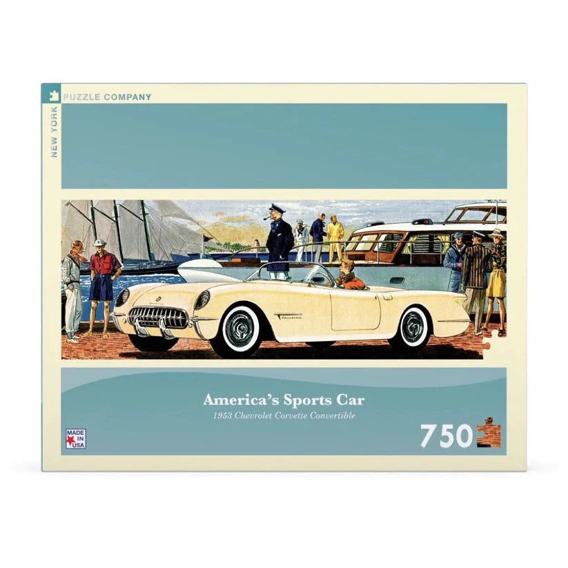 America's Sports Car, 750-piece puzzle, New York Puzzle Company