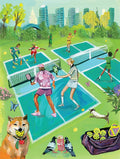 Pickleball, 500-piece puzzle, New York Puzzle Company