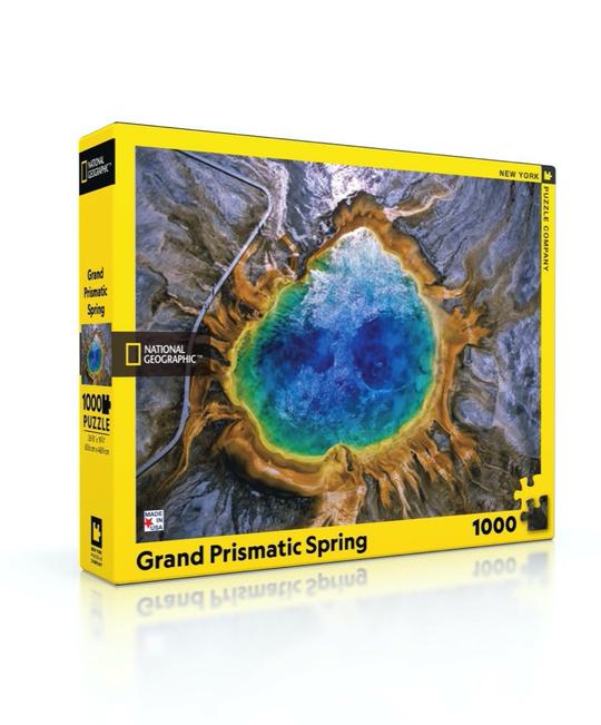 Grand Prismatic Spring, 1000-piece puzzle, New York Puzzle Company