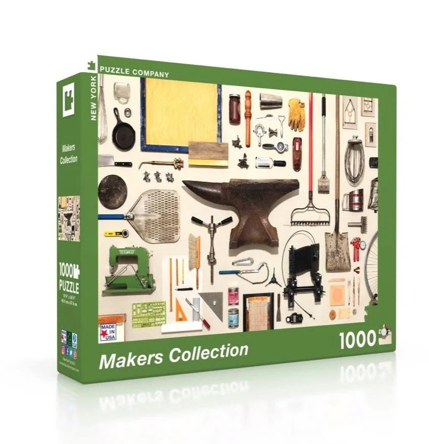 Maker's Collection, 1000-piece puzzle, New York Puzzle Company