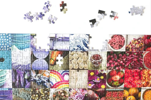 50 Years of Rainbow, 1000-piece puzzle, Oakland Puzzle Company
