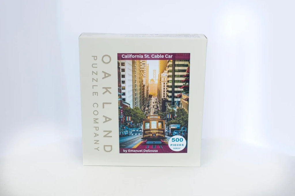 California St. Cable Car, 500-piece puzzle, Oakland Puzzle Company