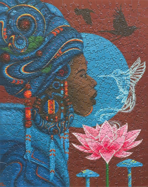 Hummingbird Spirit, 500-piece puzzle, Oakland Puzzle Company
