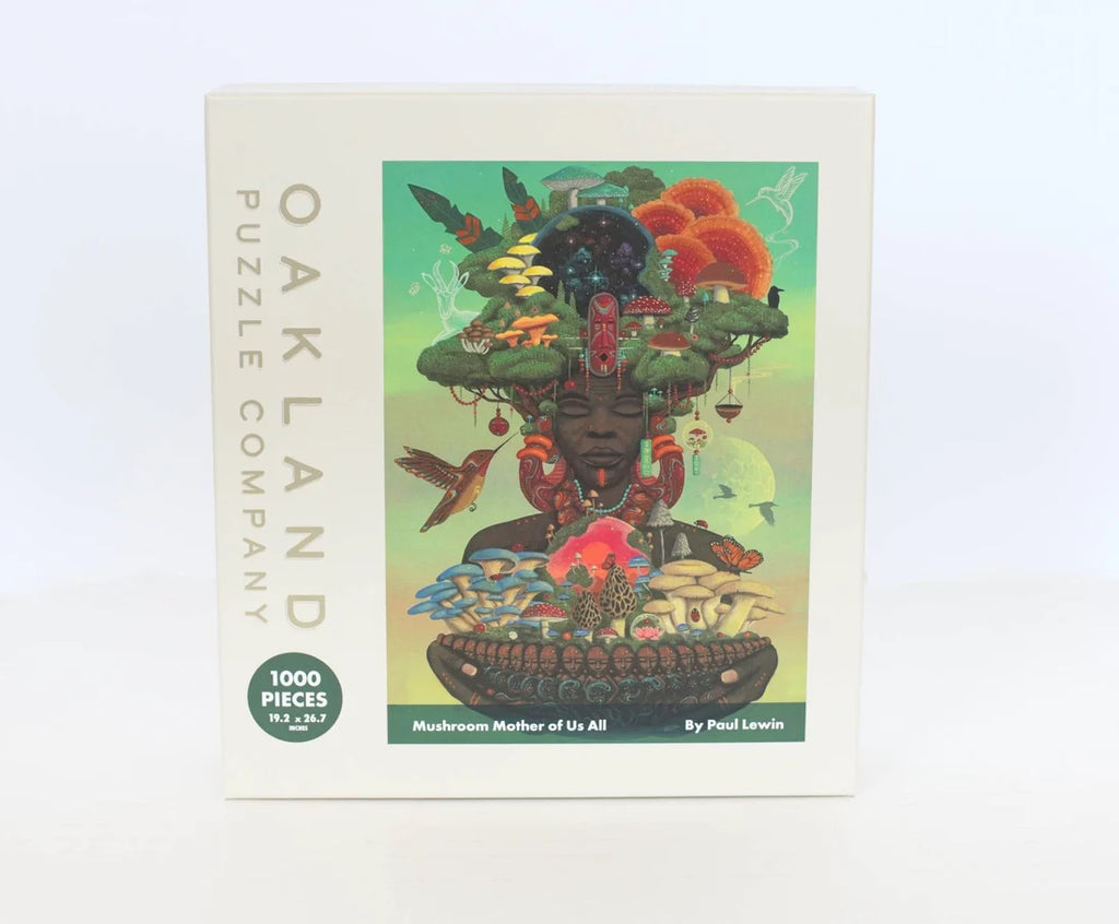 Mushroom Mother of Us All, 1000-piece puzzle, Oakland Puzzle Company