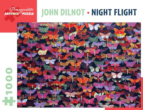 Night Flight - John Dilnot, 1000-piece puzzle, Pomegranate