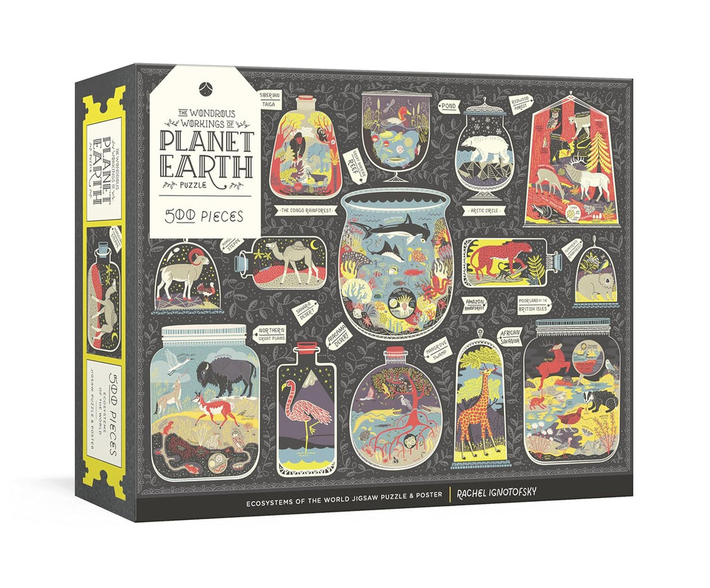 The Wondrous Workings of Planet Earth, 500-piece puzzle, Potter Puzzles