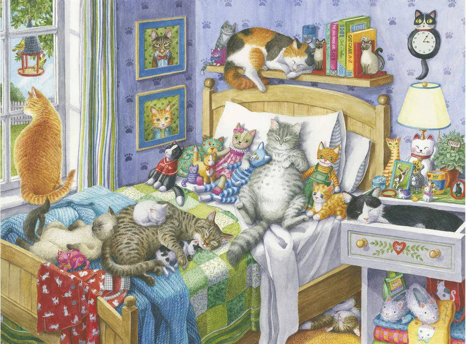 Cat Nap, 500-piece puzzle, Ravensburger