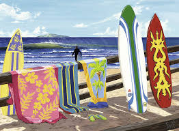 Beautiful Beaches - Surfs Up, 500-piece puzzle, Ravensburger