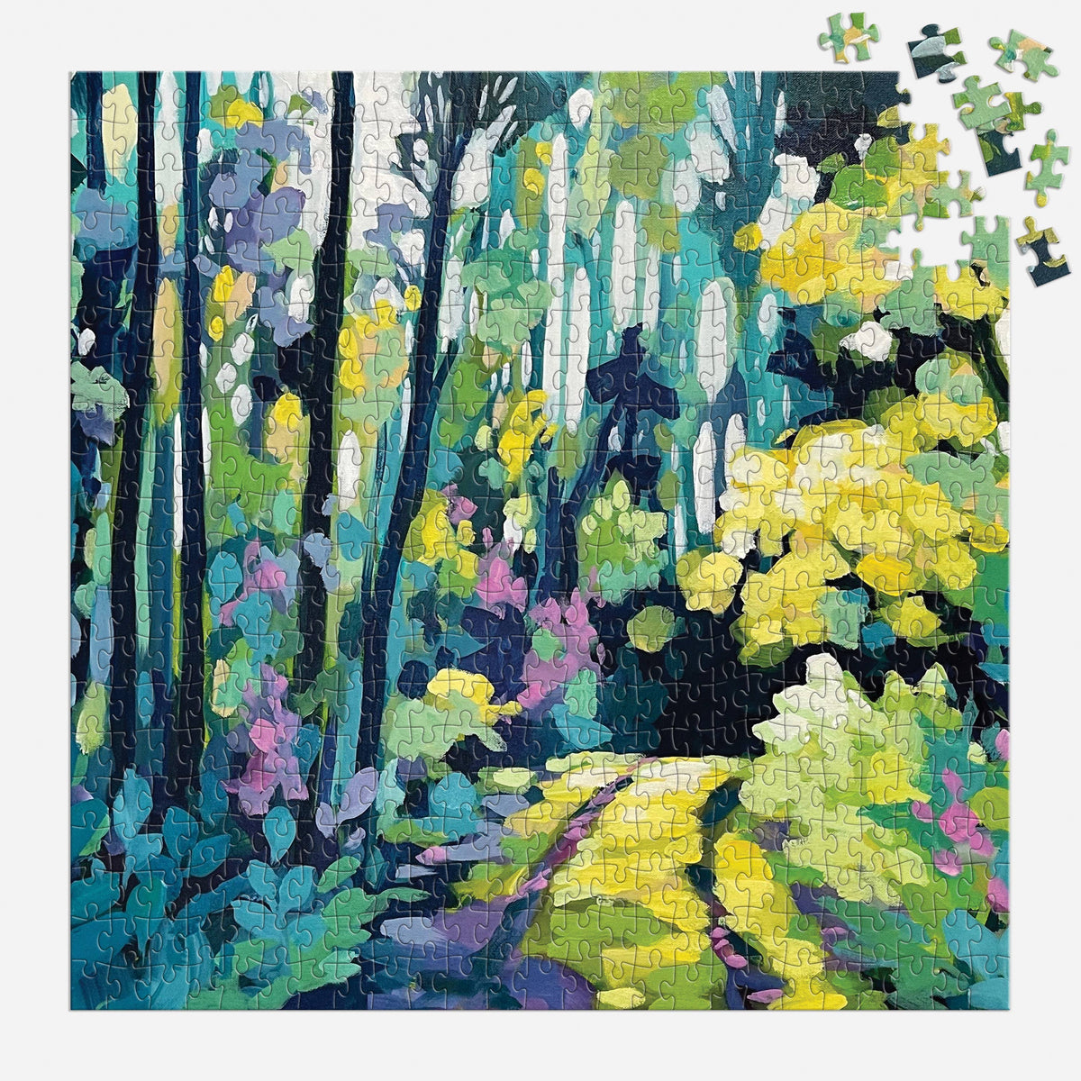Painted Path, 500-piece puzzle, Galison