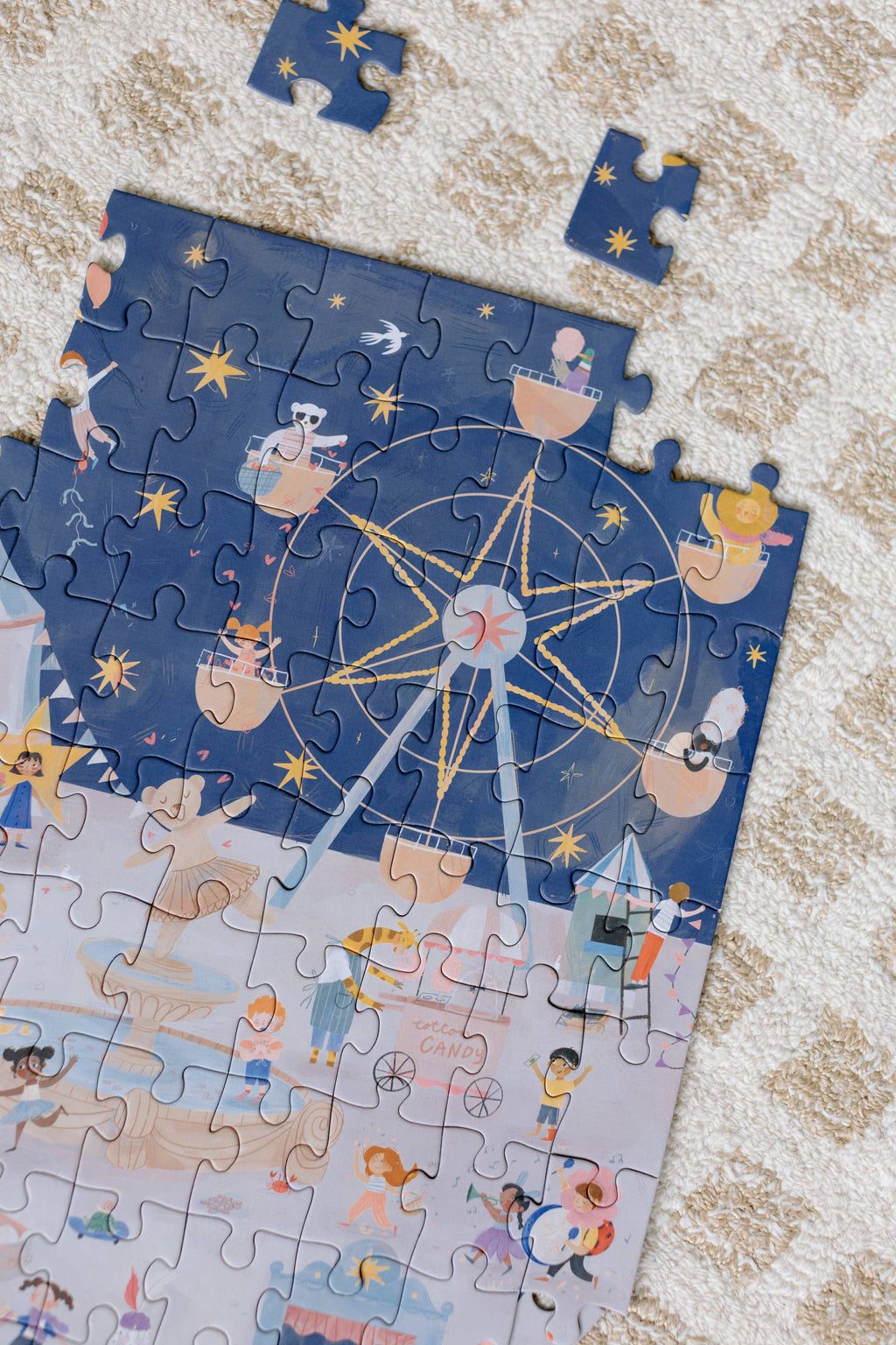 The Carnival of Wonders, 100-piece kids' puzzle, Once Upon a Puzzle