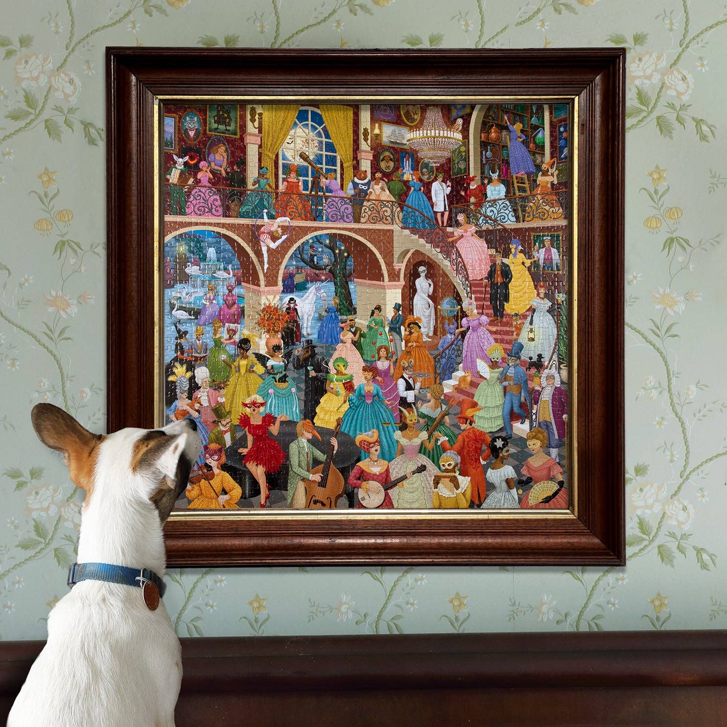 Alchemist's Masquerade, 1000-piece puzzle, eeBoo