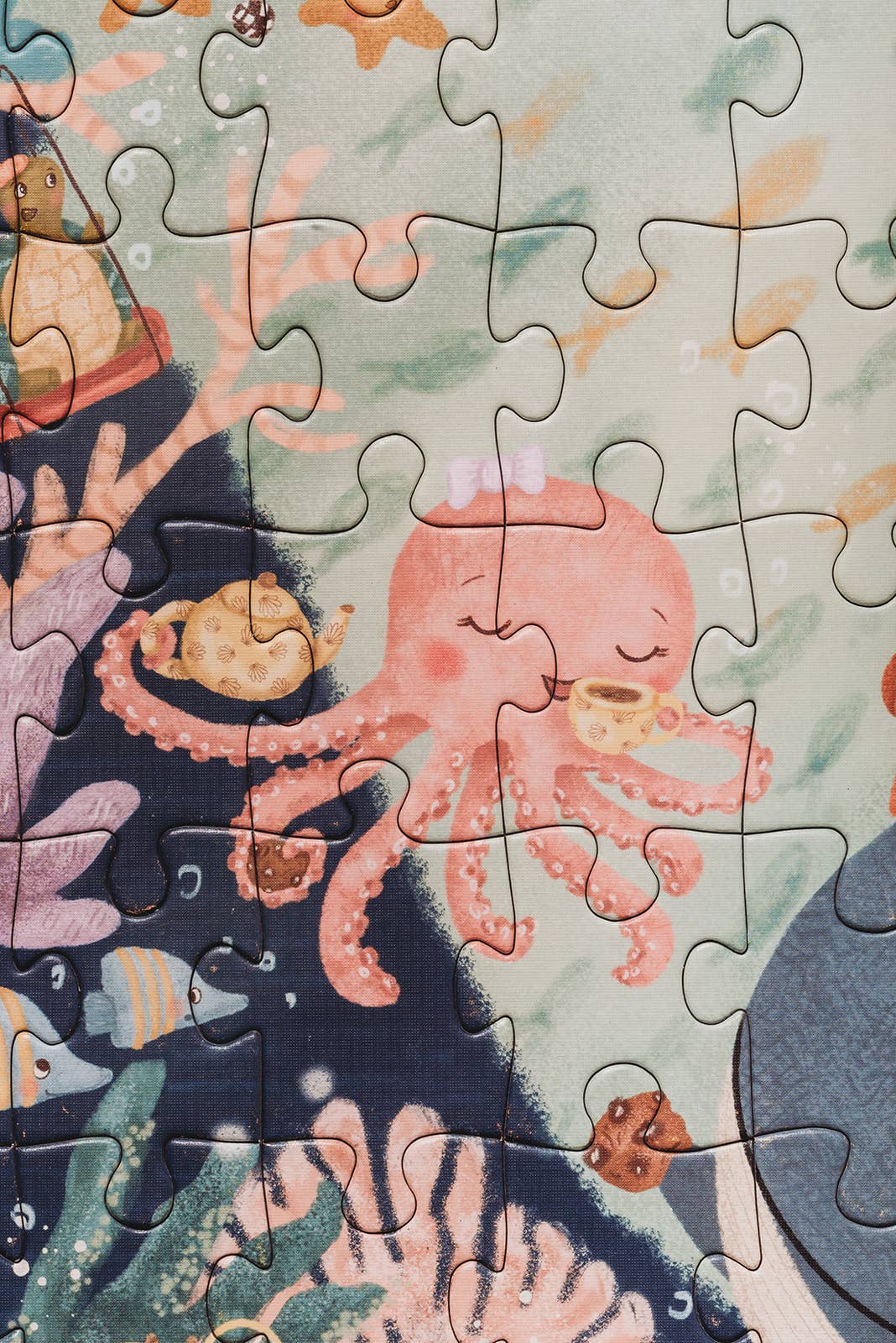 Tales from the Deep, 100-piece kids' puzzle, Once Upon a Puzzle