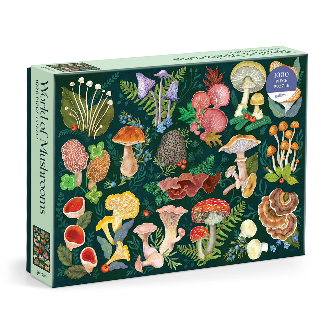 World of Mushrooms, 1000-piece puzzle, Galison
