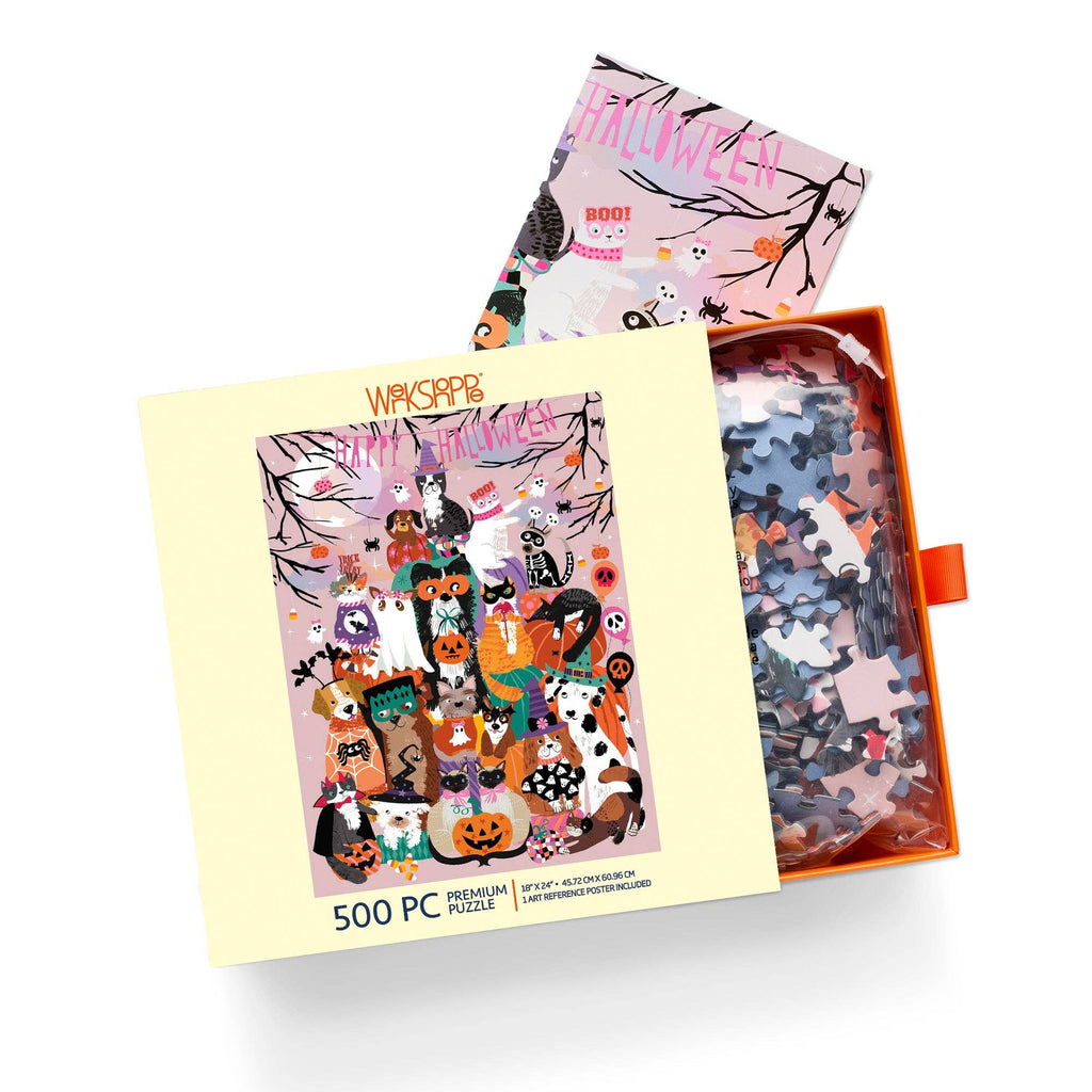 Happy Halloween, 500-piece puzzle, WerkShoppe
