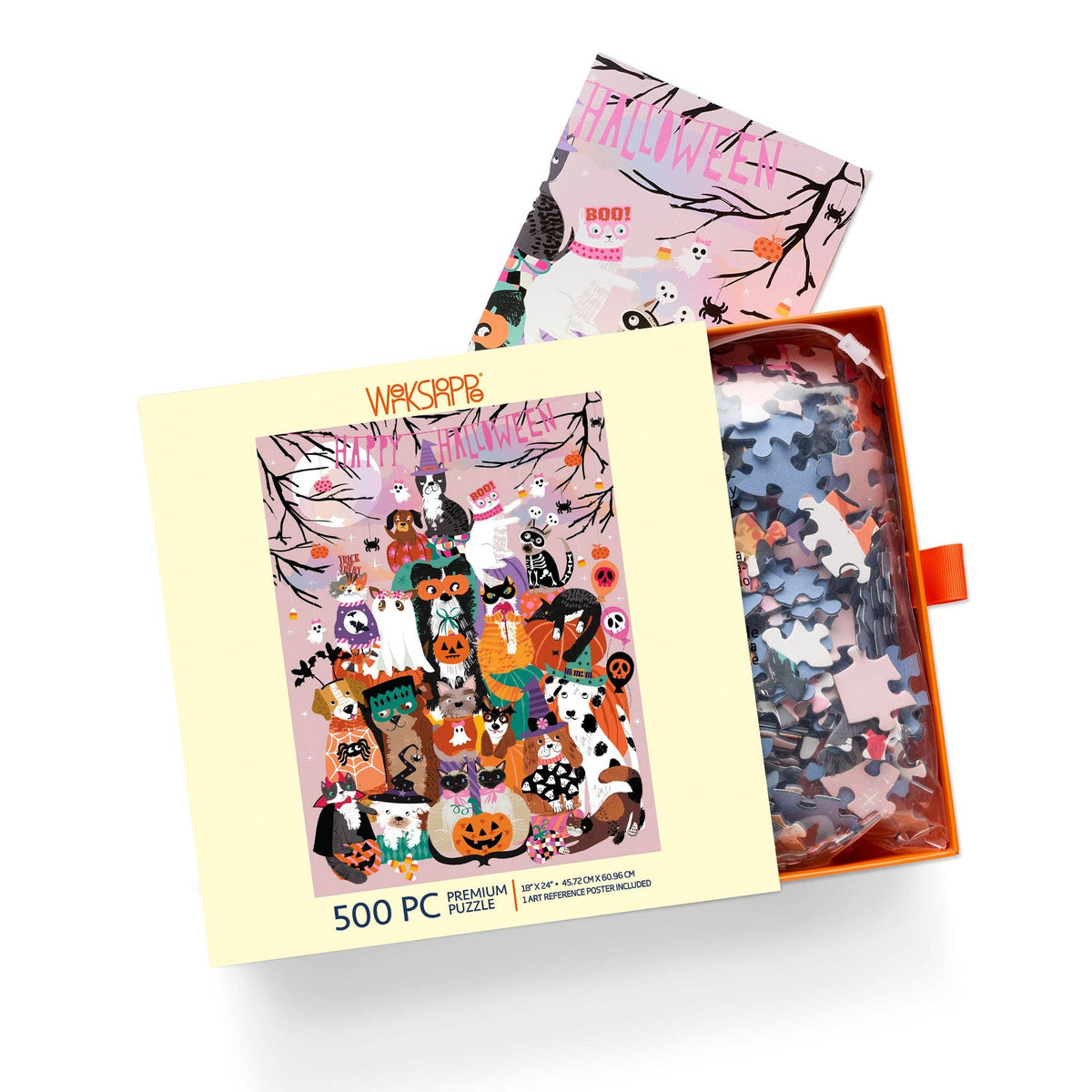 Happy Halloween, 500-piece puzzle, WerkShoppe