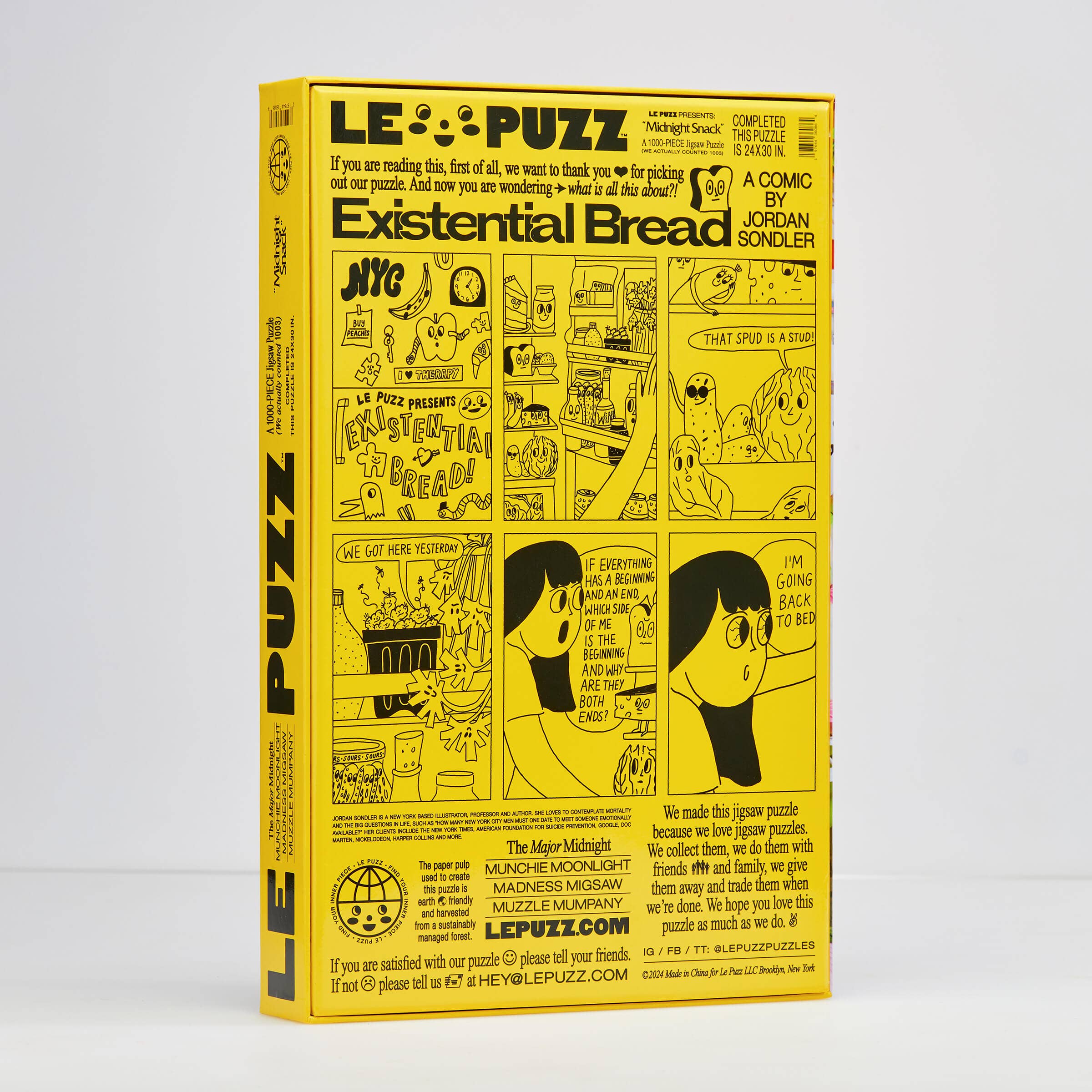 Midnight Snack, 1000-piece puzzle, Le Puzz