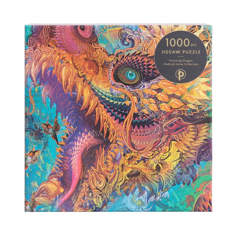 Humming Dragon, 1000-piece foil-accented puzzle, Paperblanks