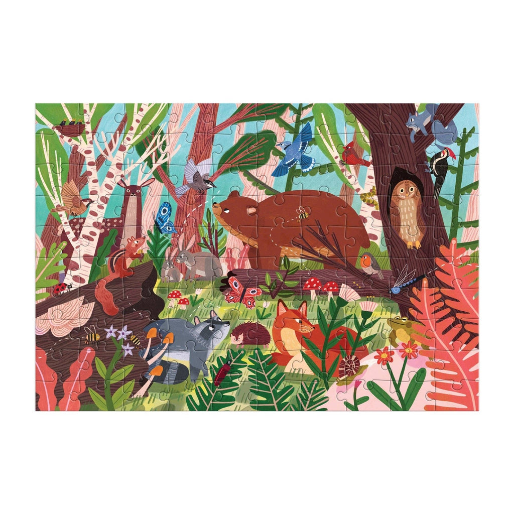 Woodland World, 100-piece kids' puzzle, Mudpuppy