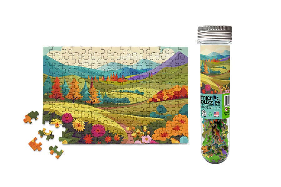 Mountain Meadows, 150-piece mini puzzle, Micro Puzzles
