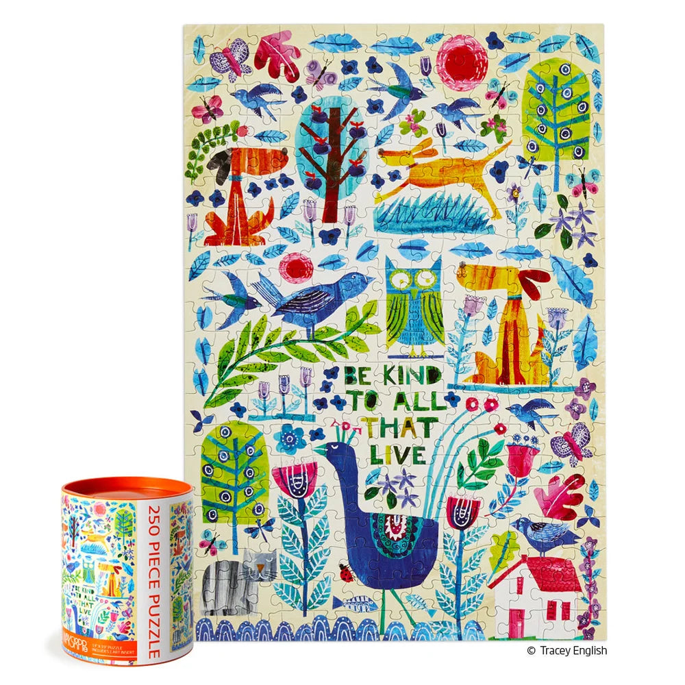Be Kind, 250-piece puzzle, WerkShoppe