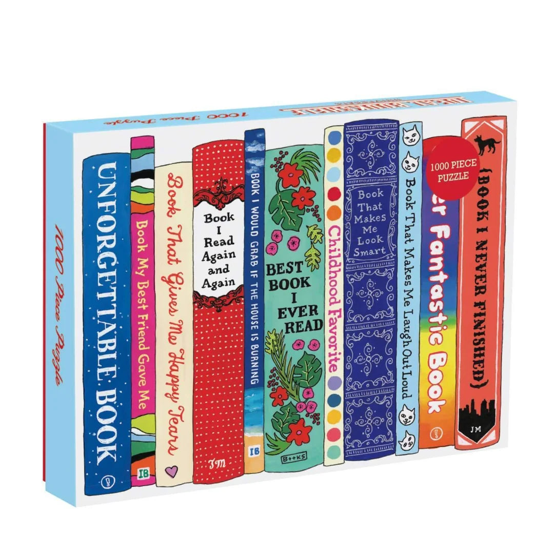 Ideal Bookshelf, 1000-piece puzzle, Galison