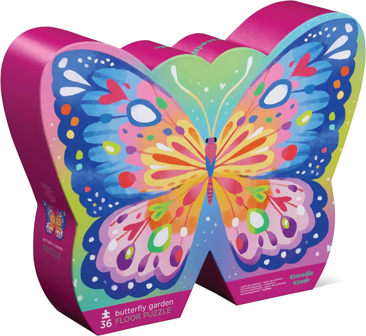 Butterfly Garden, 36-piece kids' puzzle, Crocodile Creek
