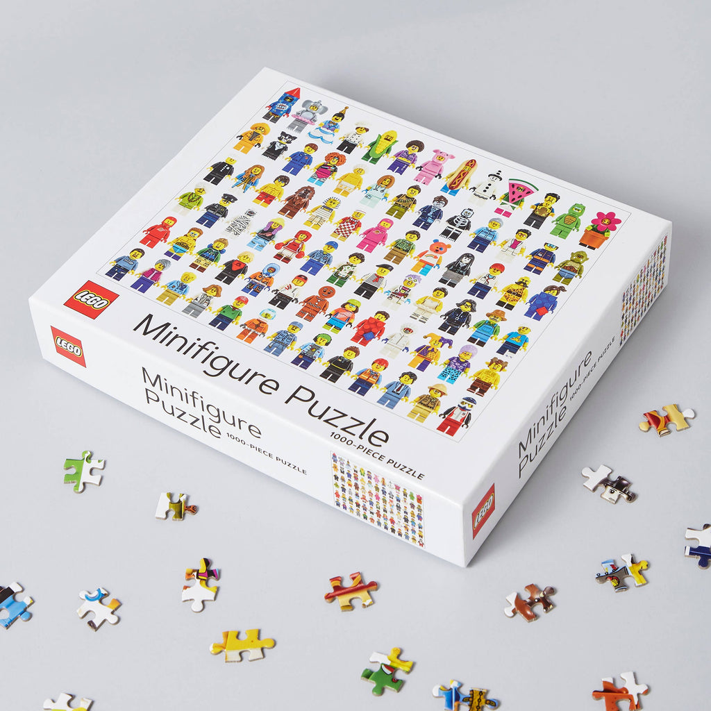 LEGO Minifigure, 1000-piece puzzle, Chronicle Books