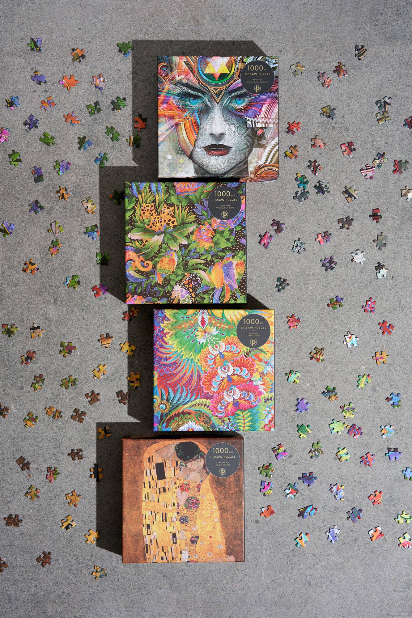 Revolution, 1000-piece foil-accented puzzle, Paperblanks