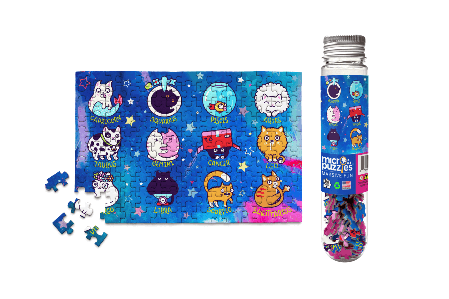 Catstrology (Cat Astrology), 150-piece mini puzzle, Micro Puzzles