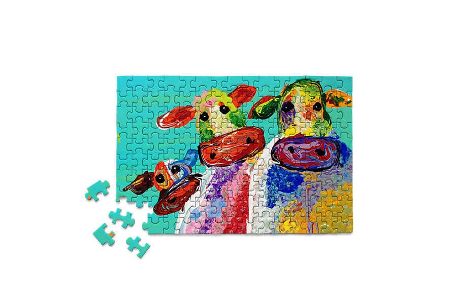 Udder Nonsense, 150-piece mini puzzle, Micro Puzzles