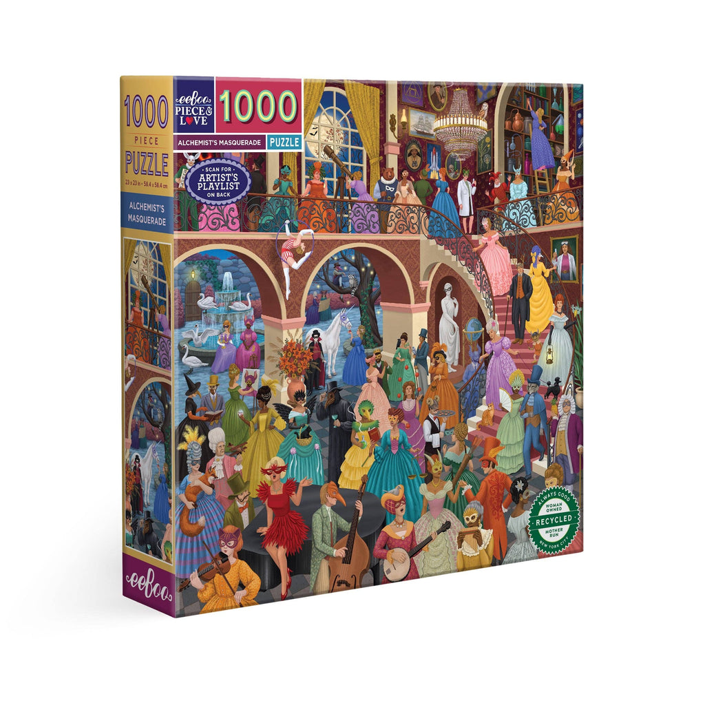 Alchemist's Masquerade, 1000-piece puzzle, eeBoo