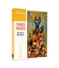 Her Coat of Many Colors - Tamara Madden, 1000-piece puzzle, Pomegranate