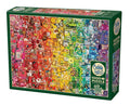 Colorful Rainbow, 1000-piece puzzle, Cobble Hill
