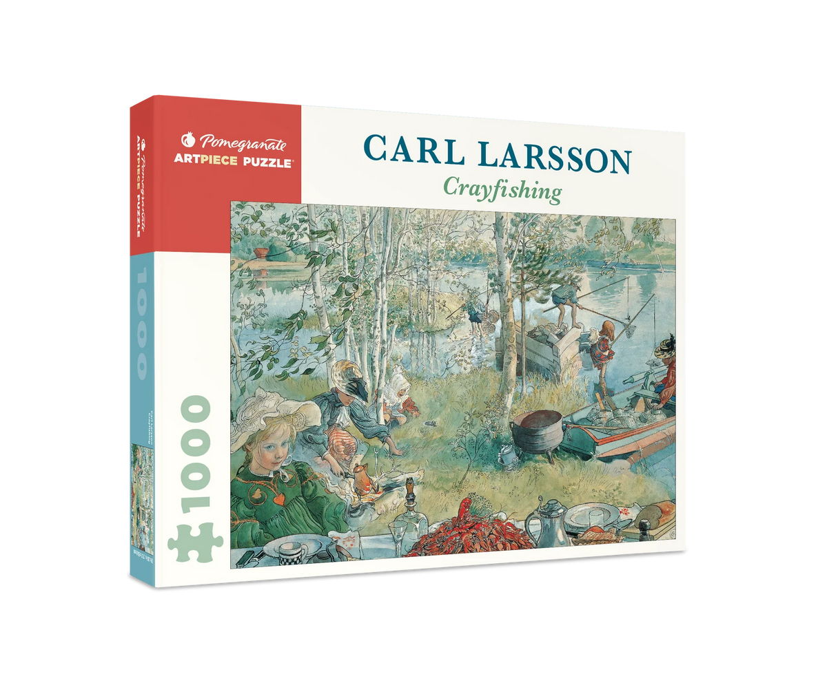 Crayfishing - Carl Larsson, 1000-piece puzzle, Pomegranate