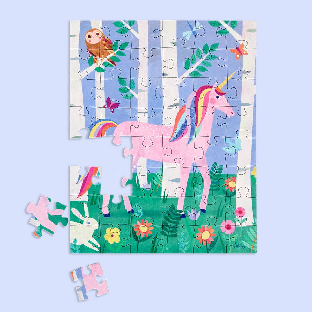 Unicorn Forest, 48-piece puzzle, WerkShoppe