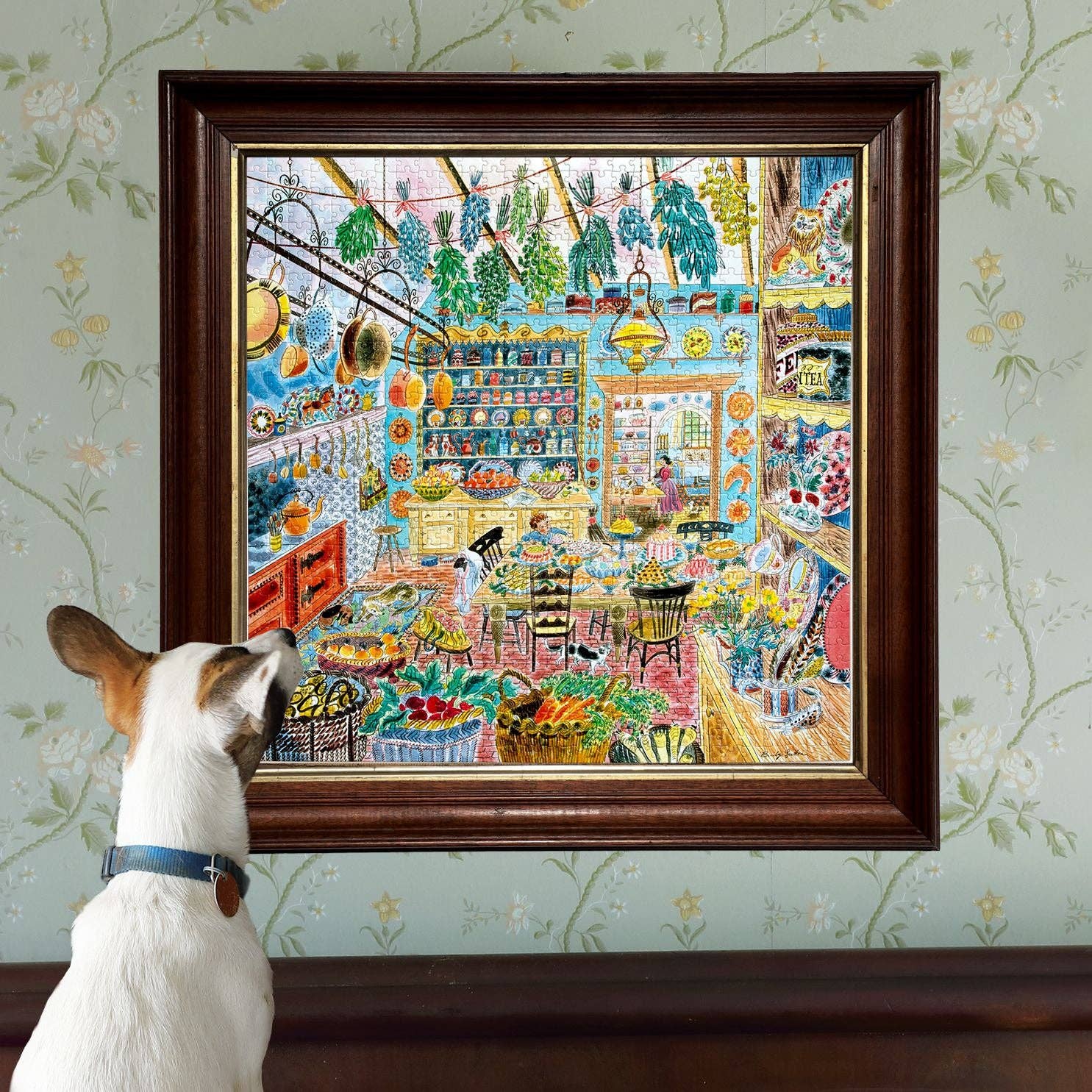 Victorian Kitchen, 1000-piece puzzle, eeBoo