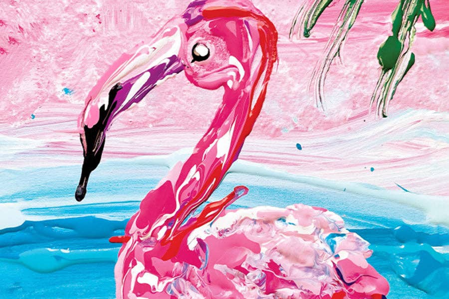 Flamingo, 150-piece mini puzzle, Micro Puzzles