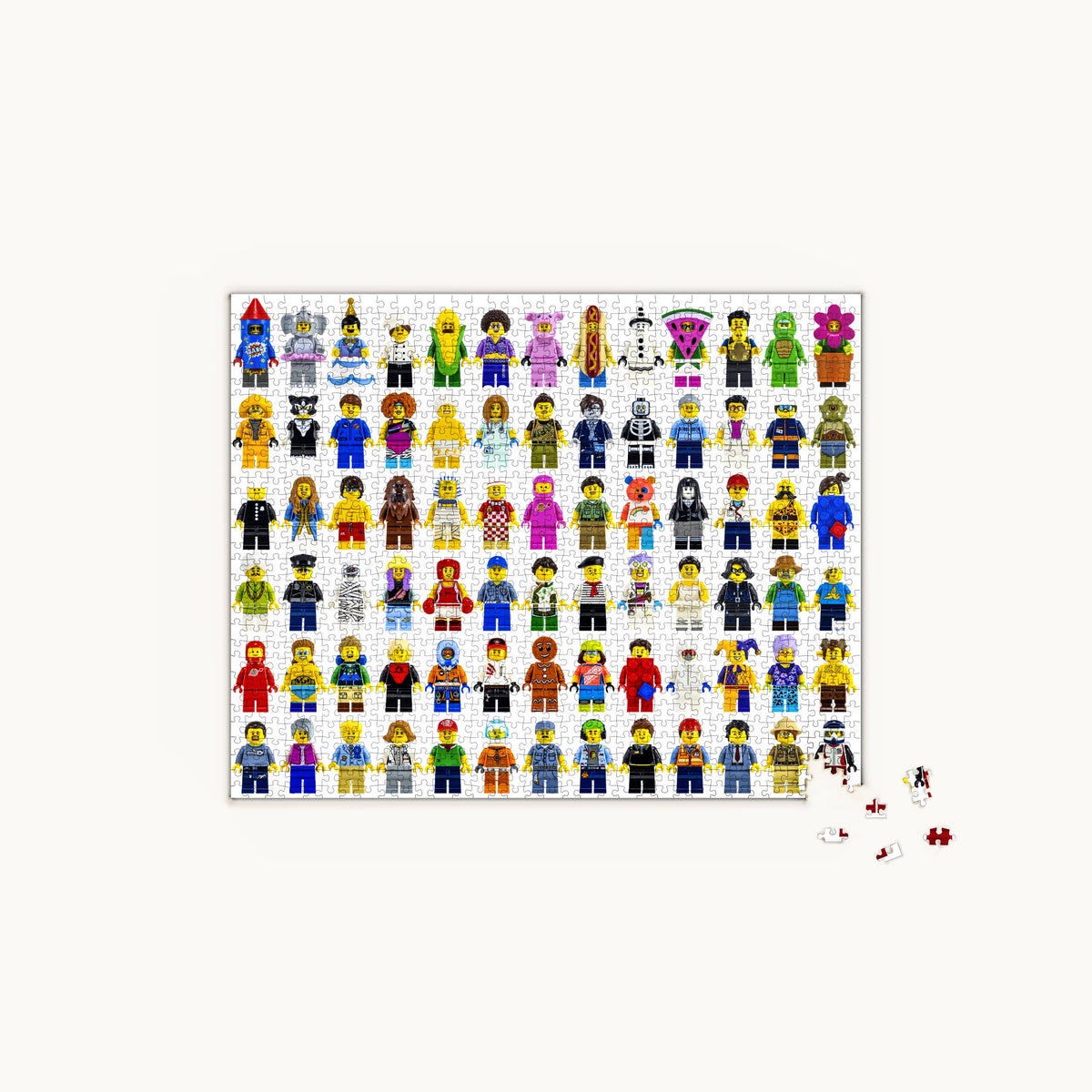 LEGO Minifigure, 1000-piece puzzle, Chronicle Books