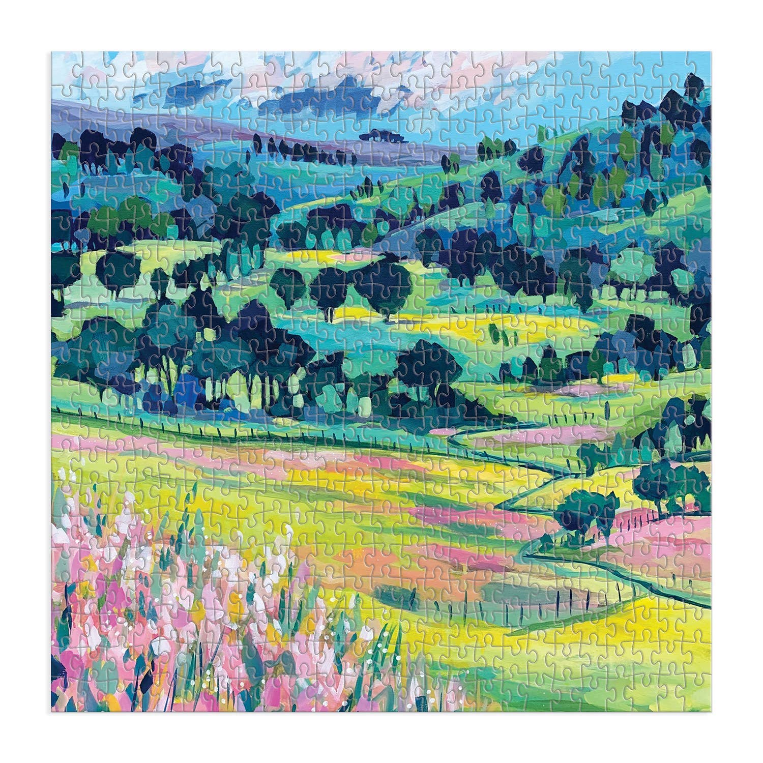 Painted Hills, 500-piece puzzle, Galison